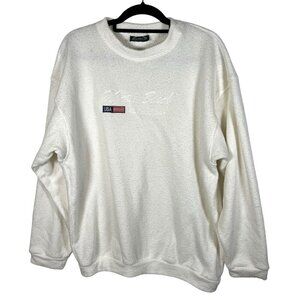 Vintage Exist Sports Myrtle Beach White Cotton Sweatshirt Size‎ XXL USA Coastal